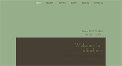 Desktop Screenshot of alfaclinic.ca