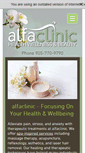 Mobile Screenshot of alfaclinic.ca